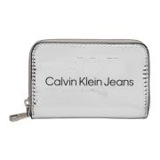 Kleine Damesportemonnee Lente/Zomer Collectie Calvin Klein Jeans , Gra...