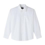 Geborduurde Boyfriend Overhemd A.p.c. , White , Dames