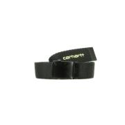 Zwart/Limoen Heren Orbit Riem Carhartt Wip , Black , Heren