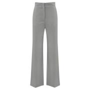 Milano Lucido Wijde Pijp Broek Liviana Conti , Gray , Dames