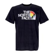 Regenboog Trots Tee Zwart T-Shirt The North Face , Black , Heren