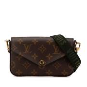 Pre-owned Leather louis-vuitton-bags Louis Vuitton Vintage , Brown , D...