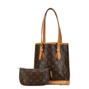 Pre-owned Leather louis-vuitton-bags Louis Vuitton Vintage , Brown , D...