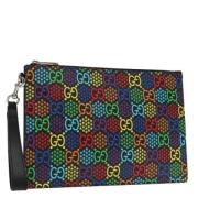 Pre-owned Canvas clutches Gucci Vintage , Multicolor , Dames