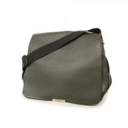 Pre-owned Leather louis-vuitton-bags Louis Vuitton Vintage , Gray , He...