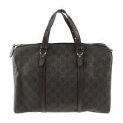 Pre-owned Canvas gucci-bags Gucci Vintage , Brown , Dames