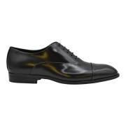 Zwarte Veterschoenen voor Mannen Corvari , Black , Heren