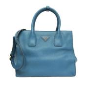 Pre-owned Fabric prada-bags Prada Vintage , Blue , Dames