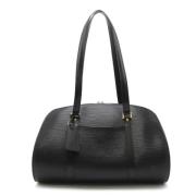 Pre-owned Leather louis-vuitton-bags Louis Vuitton Vintage , Black , D...