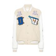 Stijlvolle Urban Jas voor Mannen Off White , Beige , Dames