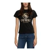 Dames Logo Sweater Guess , Black , Dames