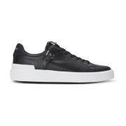 B-Court B-Buzz trainers in reliëf kalfsleer Balmain , Black , Heren