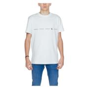 Regenerative Cotton Logo Repeat T-shirt Calvin Klein Jeans , White , H...