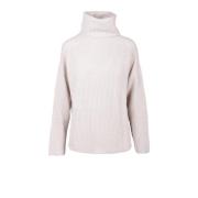 Beige Coltrui voor Dames Alpha Studio , White , Dames