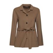 Wollen Fiabe Jas Max Mara , Brown , Dames