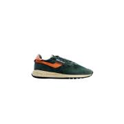 Reelwind Sneaker met leren patch Autry , Green , Heren