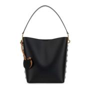 Zwarte Alter Mat Bucket Tas Stella McCartney , Black , Dames