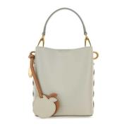 Grijze Synthetisch Leren Emmer Tas Stella McCartney , Gray , Dames