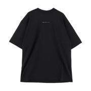 Katoenen Logo T-Shirt Balenciaga , Black , Heren