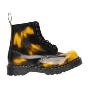 Lakleren Veterschoenen Dr. Martens , Yellow , Dames