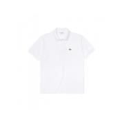 Klassieke korte mouw polo Lacoste , White , Heren