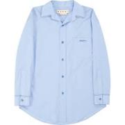 Casual Katoenen Overhemd voor Mannen Marni , Blue , Dames