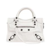 Le City Mini Handtas Balenciaga , White , Dames