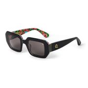 Limited Edition Zonnebril Roses 1 Etnia Barcelona , Black , Unisex