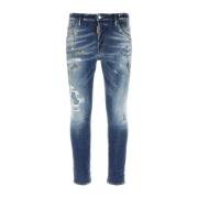 Klassieke Denim Jeans voor dagelijks gebruik Dsquared2 , Blue , Heren