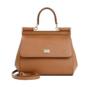 Miss Sicily Caramel Tas Dolce & Gabbana , Brown , Dames