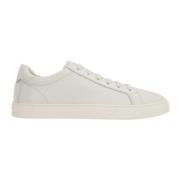 Witte lage leren sneakers Tod's , White , Heren