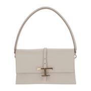 Stijlvolle Leren Tas voor Dagelijks Gebruik Tod's , White , Dames