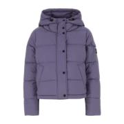 Paarse Nylon Donsjas RefrigiWear , Purple , Dames