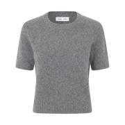 Korte cropped trui Samsøe Samsøe , Gray , Dames