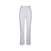 Casual Denim Broek Tommy Jeans , White , Dames