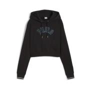 Paris Classics Hoodie Puma , Black , Dames