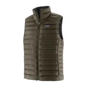 Moderne Heren Donsvest Patagonia , Green , Heren