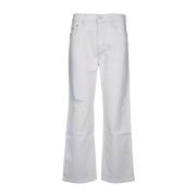 Casual Denim Broek voor Mannen Tommy Jeans , White , Dames