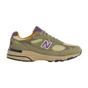 Suede Olive Leaf Sneakers 993 New Balance , Green , Heren