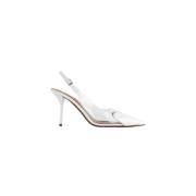 Witte Hart Uitgesneden Pumps Alaïa , White , Dames