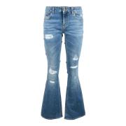 Katoen Elastaan Jeans Aniye By , Blue , Dames