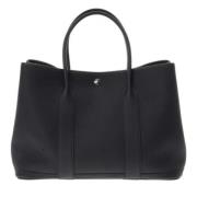 Pre-owned Leather handbags Hermès Vintage , Black , Dames