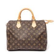 Pre-owned Canvas handbags Louis Vuitton Vintage , Brown , Dames