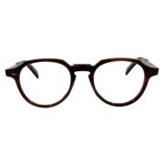 Retro Ronde Zonnebril Bruin Carey Cutler And Gross , Brown , Unisex