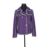 Pre-owned Silk outerwear Fendi Vintage , Purple , Dames