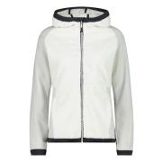 Fix Hood Jacket CMP , White , Dames