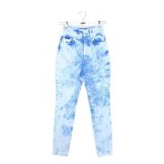 Pre-owned Cotton jeans Dolce & Gabbana Pre-owned , Blue , Dames