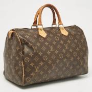 Pre-owned Canvas louis-vuitton-bags Louis Vuitton Vintage , Brown , Da...