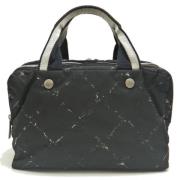 Pre-owned Canvas chanel-bags Chanel Vintage , Black , Dames