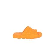 Pre-owned Rubber sandals Fendi Vintage , Orange , Dames